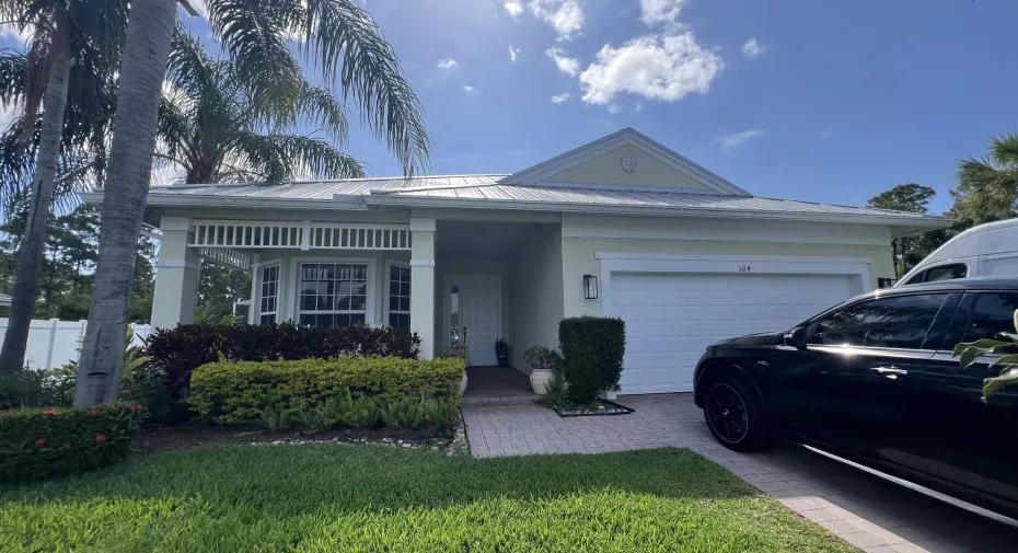 Front of the house