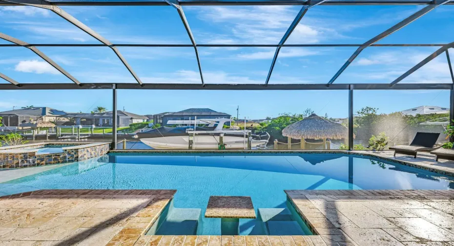 Sitting Area in Pool