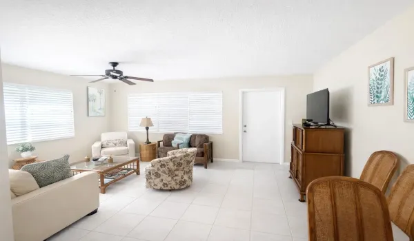 Ground Floor Corner, sold Fully Furnished, Tile Floors Throughout