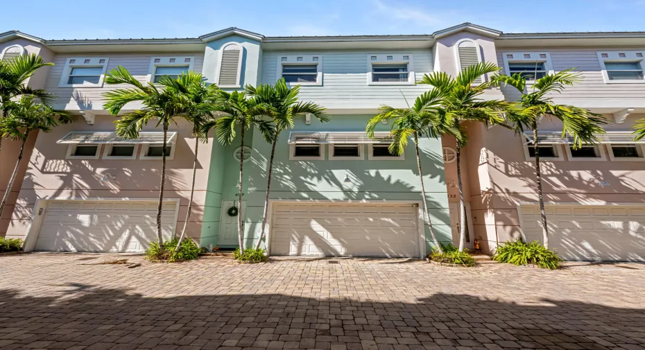 Front of Townhouse