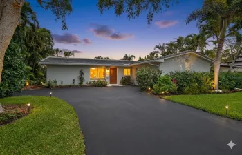 Long Driveway has extra parking space on west side