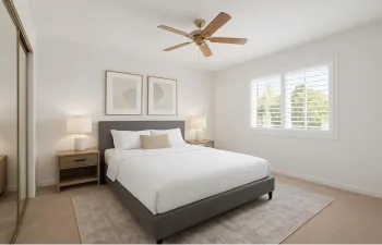 Master Bedroom - virtually Staged