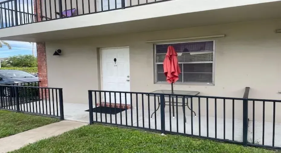 Front of Condo