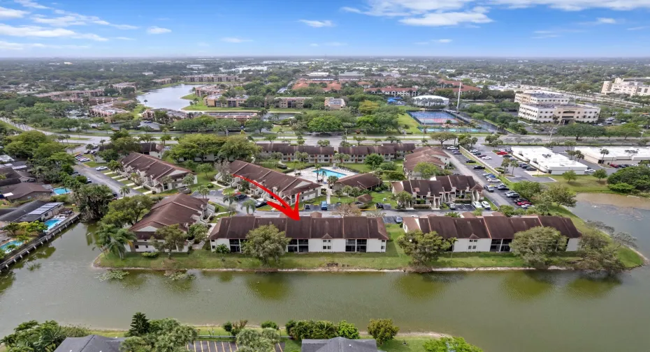 Aerial Neighborhood View