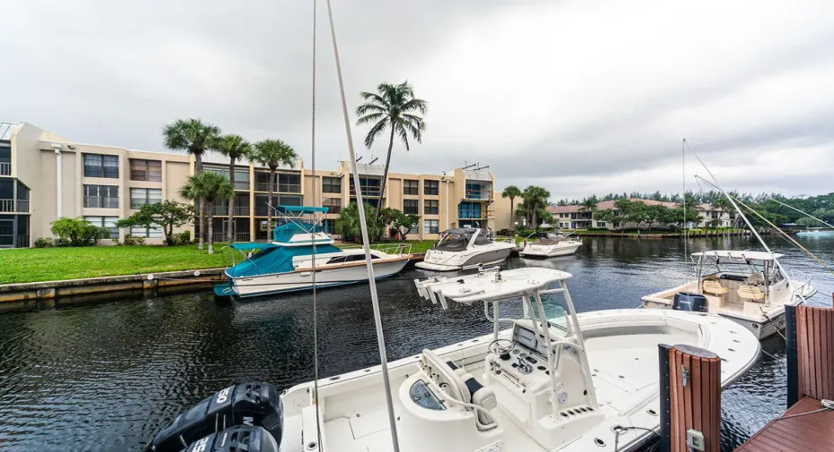 View from Private Boat Dock