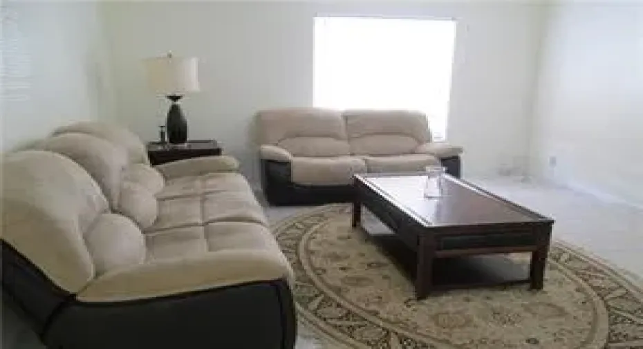 Spacious Living/Dining area