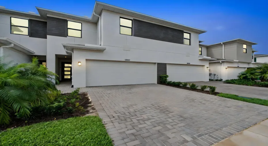Front Exterior Night Shot