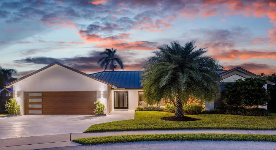 Twilight Front Facade
