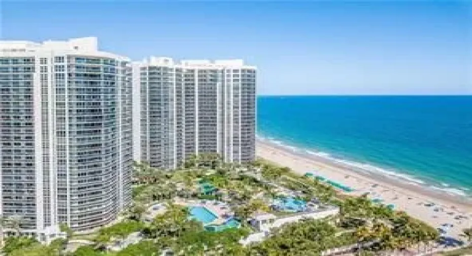 aerial of complex