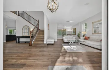 Spacious livingroom area.