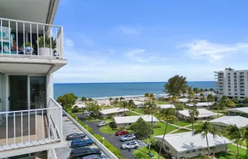 Imagine sitting on your balcony with this view!