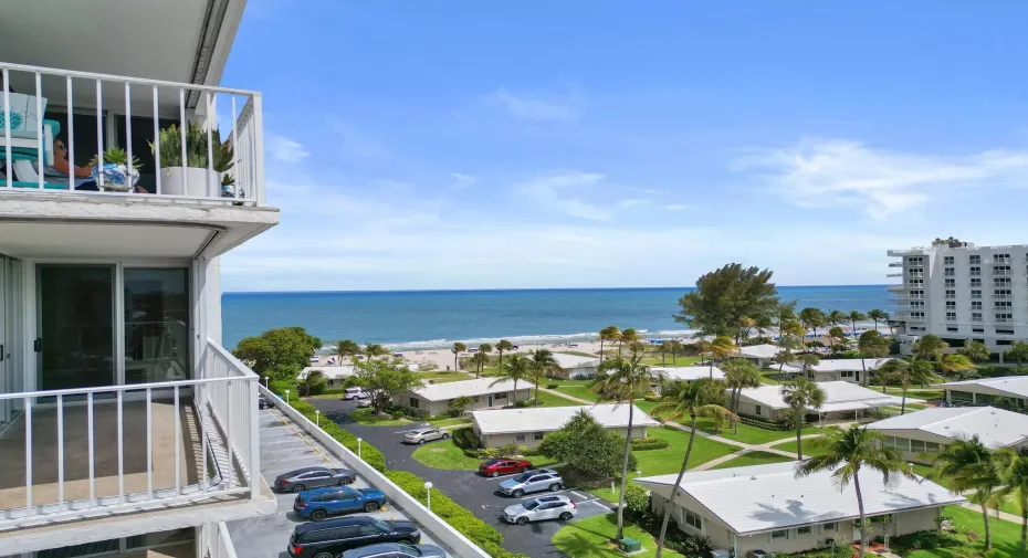 Imagine sitting on your balcony with this view!