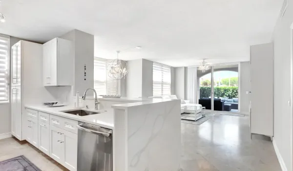 Kitchen To Living Area