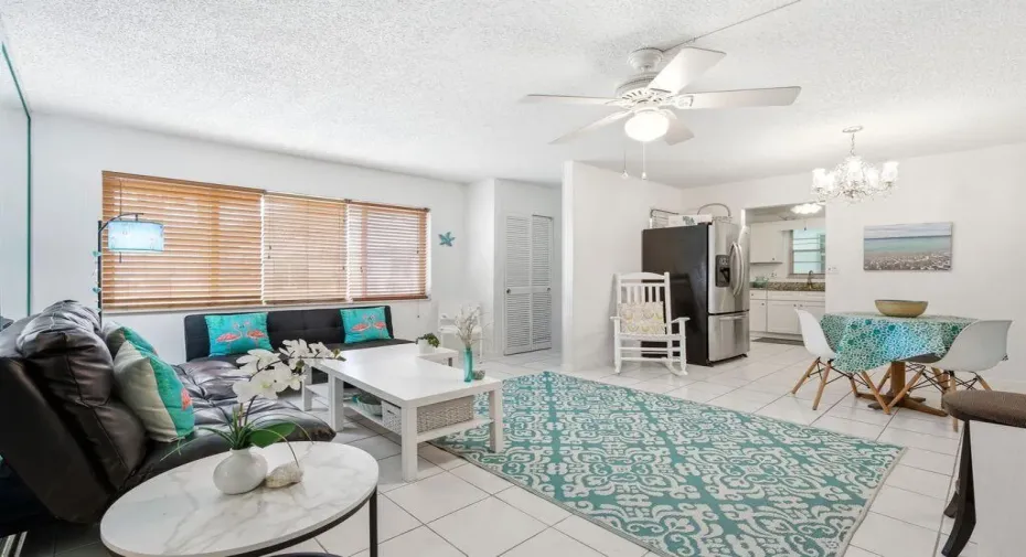Spacious living area