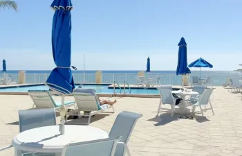 Heated Pool Next to Ocean