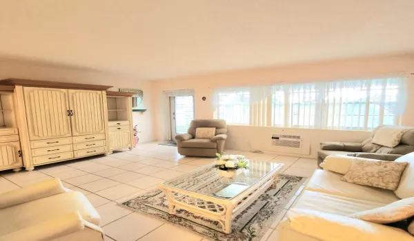 Pretty furniture included