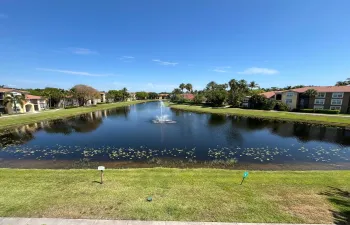BEAUTIFUL LAKE VIEW FROM LIVING ROOM & BALCONY