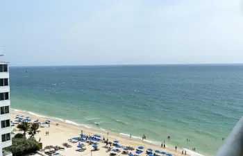Ocean View from Unit 1009 Balcony