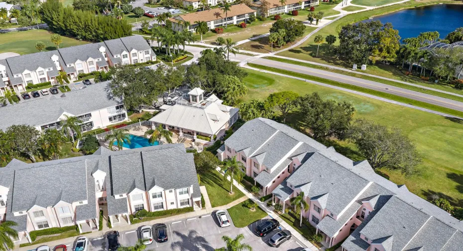 3 BR Condo located on Golf Course and beside community pool and club house