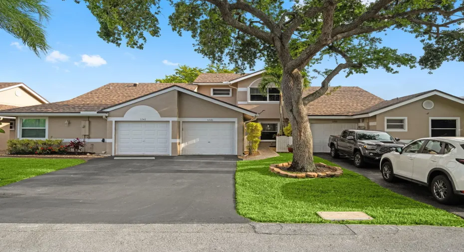 Front of the house