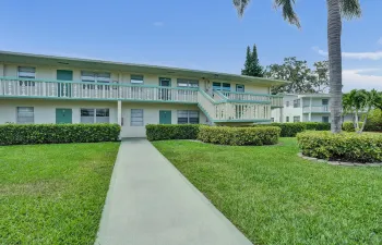 Front of building