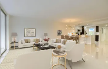 Dining-Living Room VIRTUAL STAGING