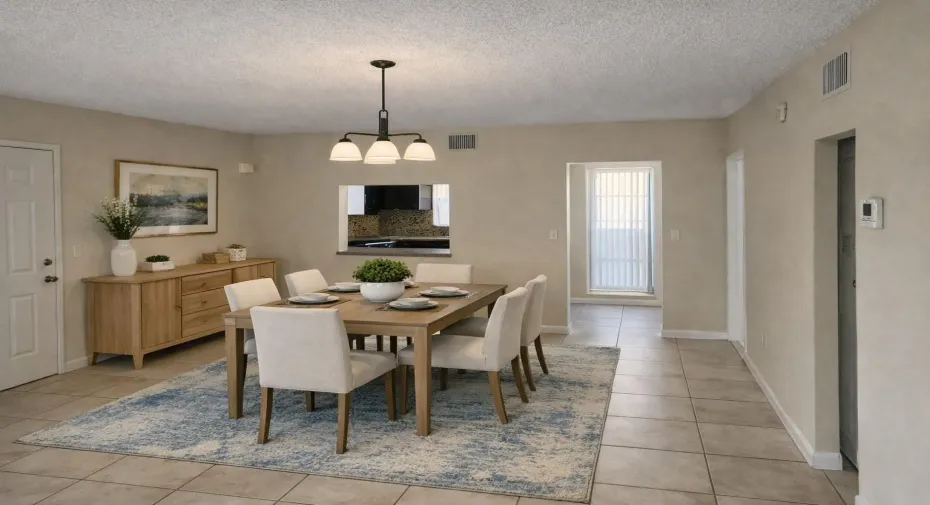 Dining Room - Virtually Staged