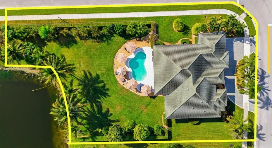 Lot view Aerial