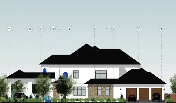 Architectural rendering