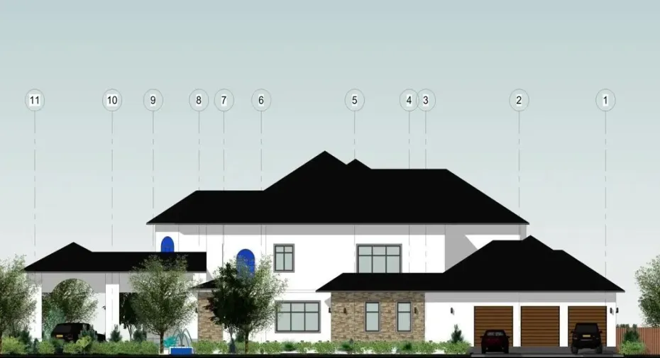 Architectural rendering