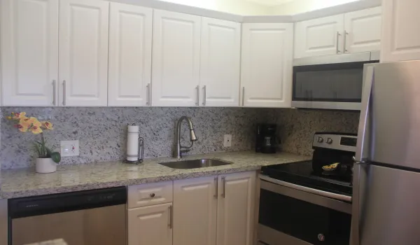 Granite Counters & Stainless Appliances