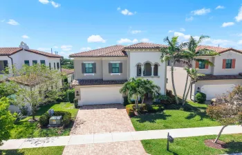 The only style elevation of this design in Palm Meadows , This Mediterranean style is such a rare and attractive view ,