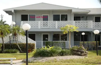Second floor corner unit!