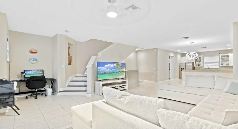 Living Room/Dining Room/Kitchen - main floor