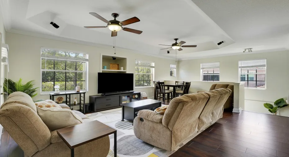 Vaulted ceilings
