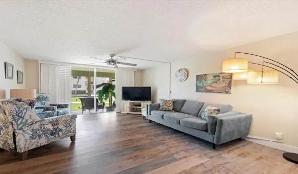 Notice the Plantation Shutters