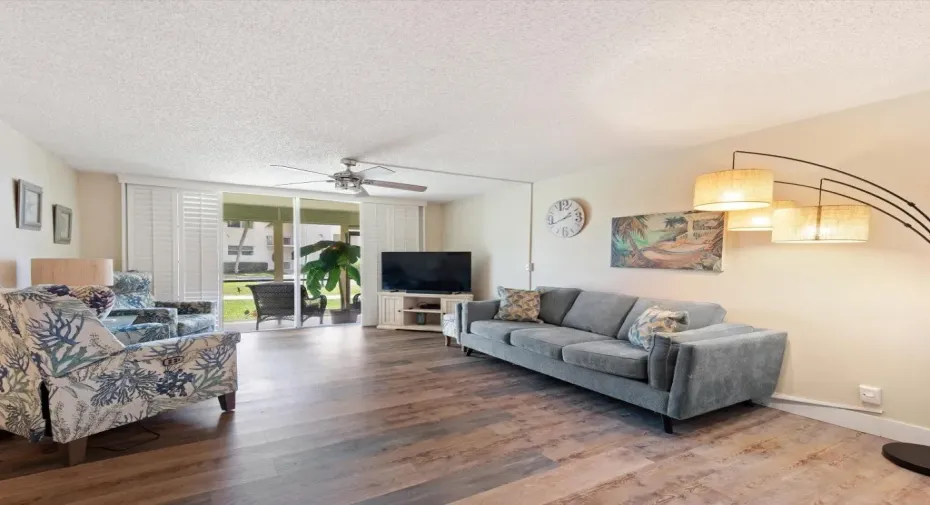 Notice the Plantation Shutters