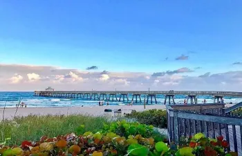 New pier, great restaurants and music.