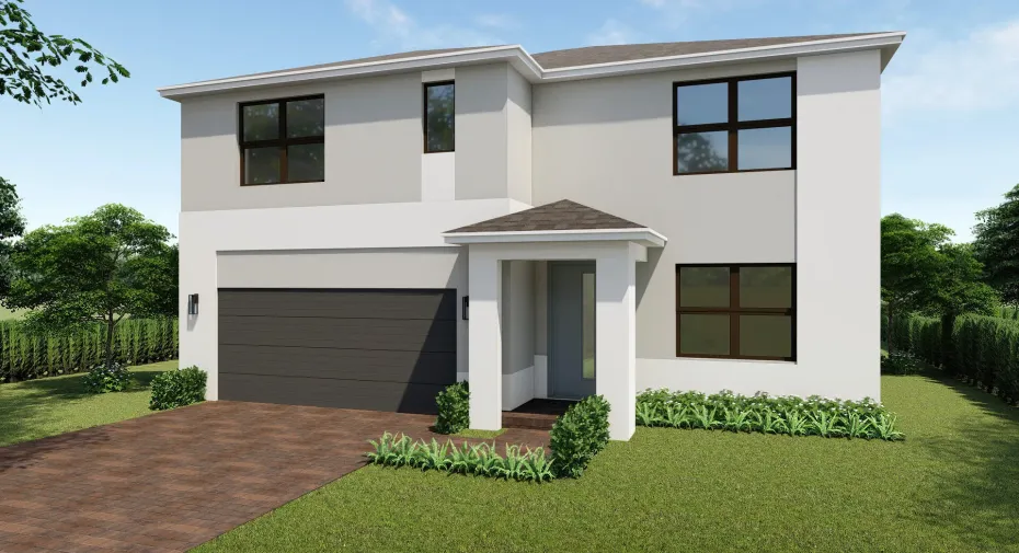 Rendering of front