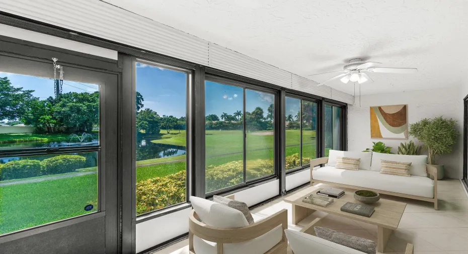 Rendering Of Patio