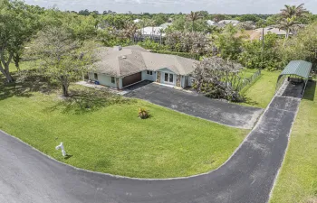 aerial view of property