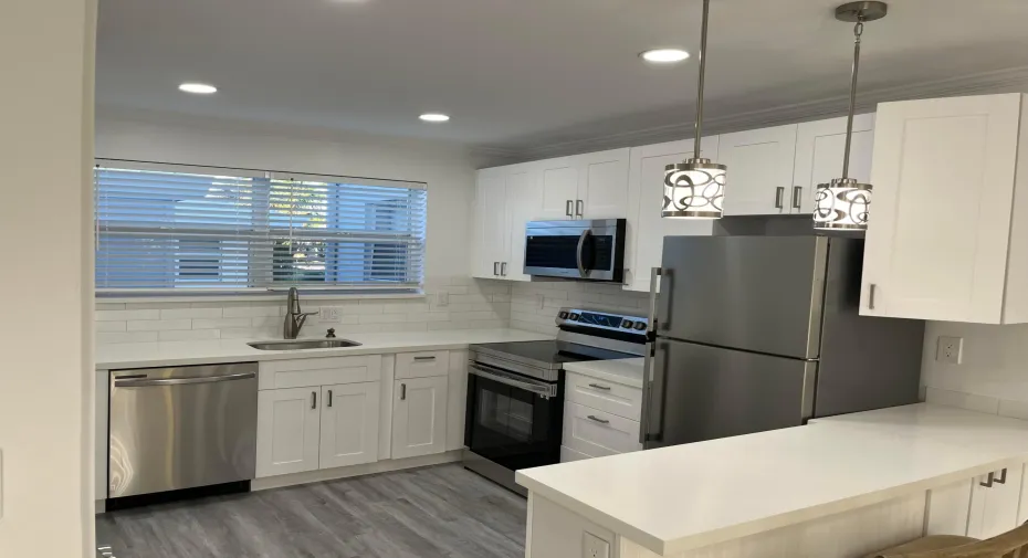 beautifully remodeled kitchen