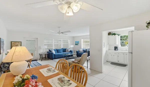 Dining Area & Living Room