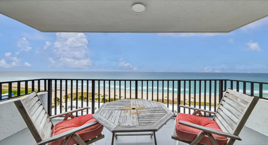 Incredible Ocean Views From Balcony