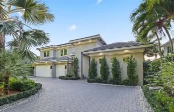 Front of home.