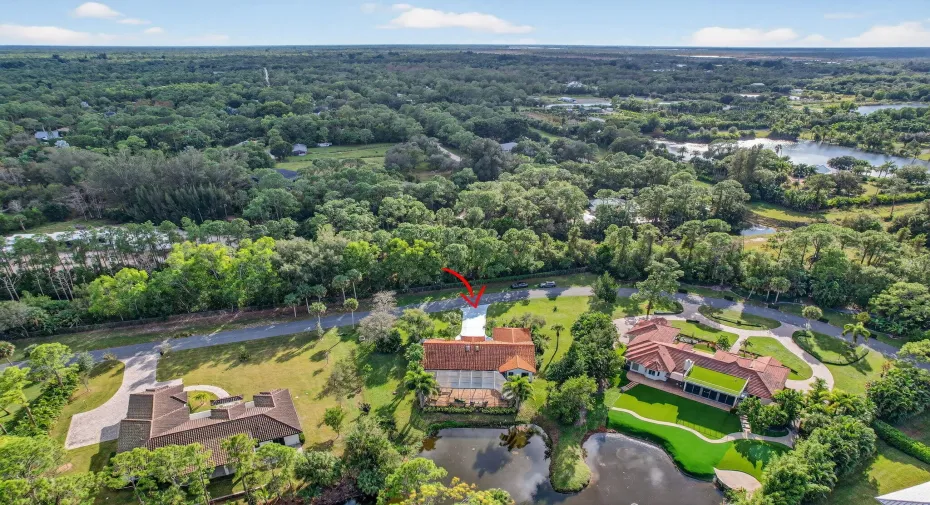Surrounded by Preserve, golf and lagoon