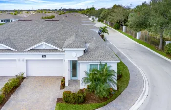 Front of Villa