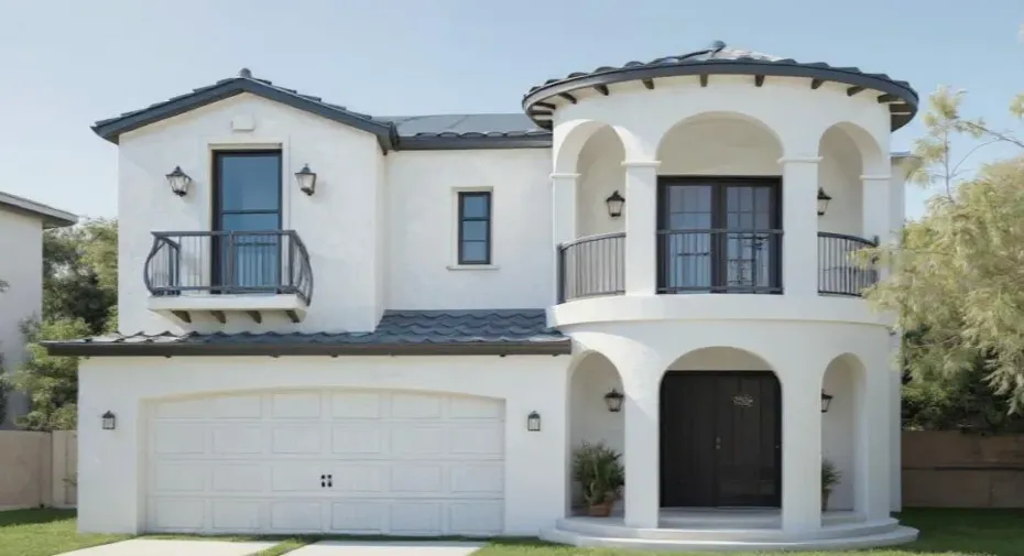 Front facing rendering of home.