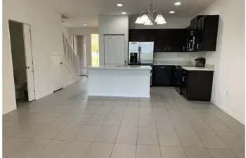 Main Floor Kitchen area