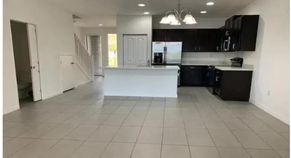 Main Floor Kitchen area
